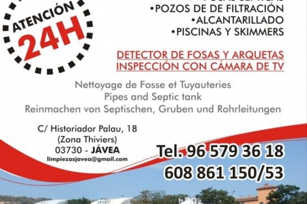 Limpiezas Javea - Septic Tank cleaning