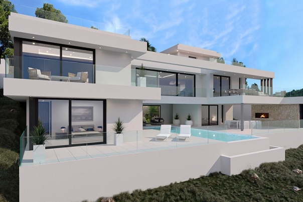 3 bed villa in Calpe