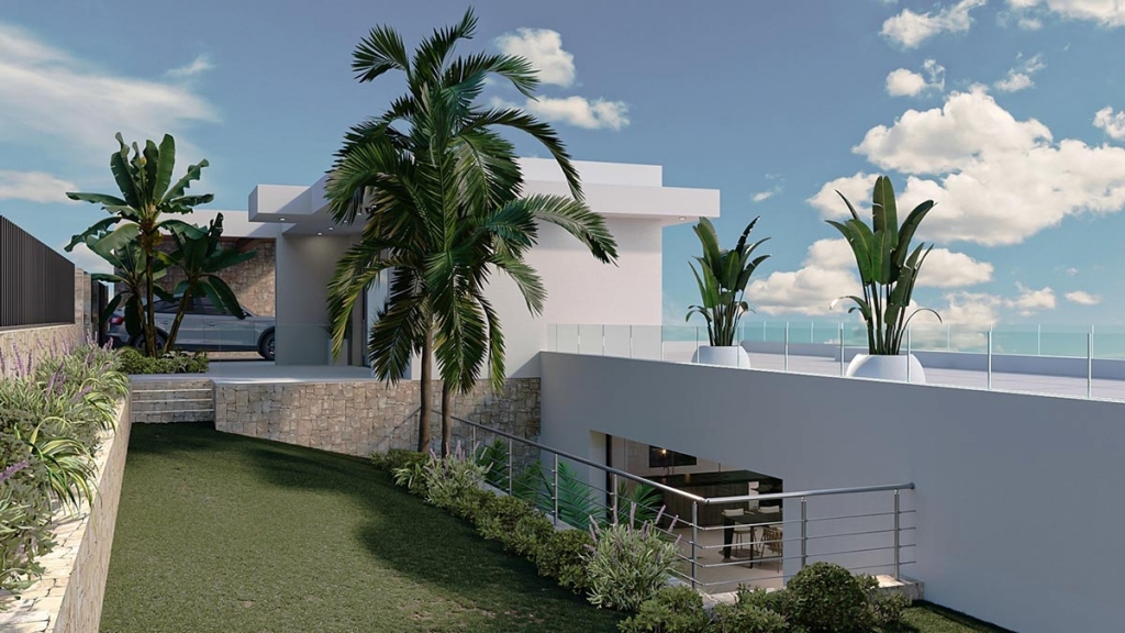 3 bed villa in Calpe