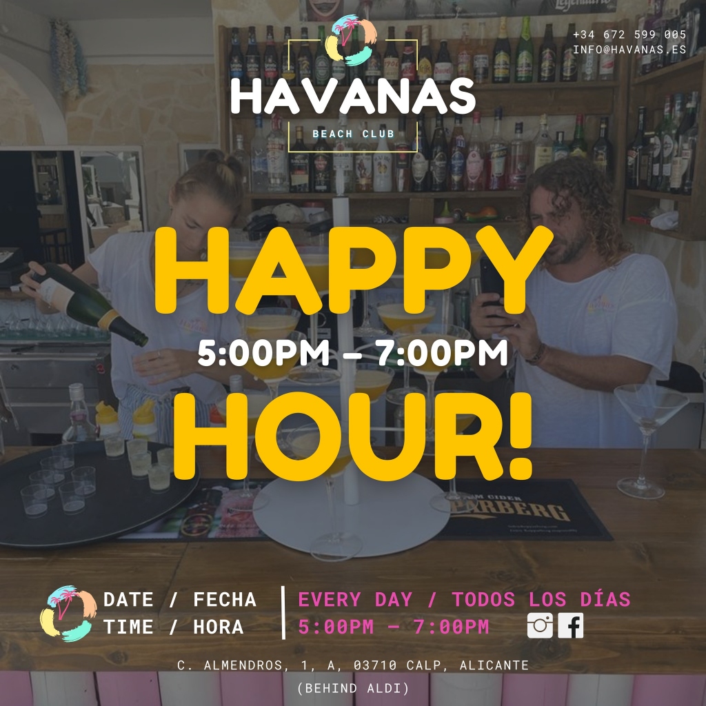 Havanas Beach Club - Bar, Restaurant & Event Venue Calpe