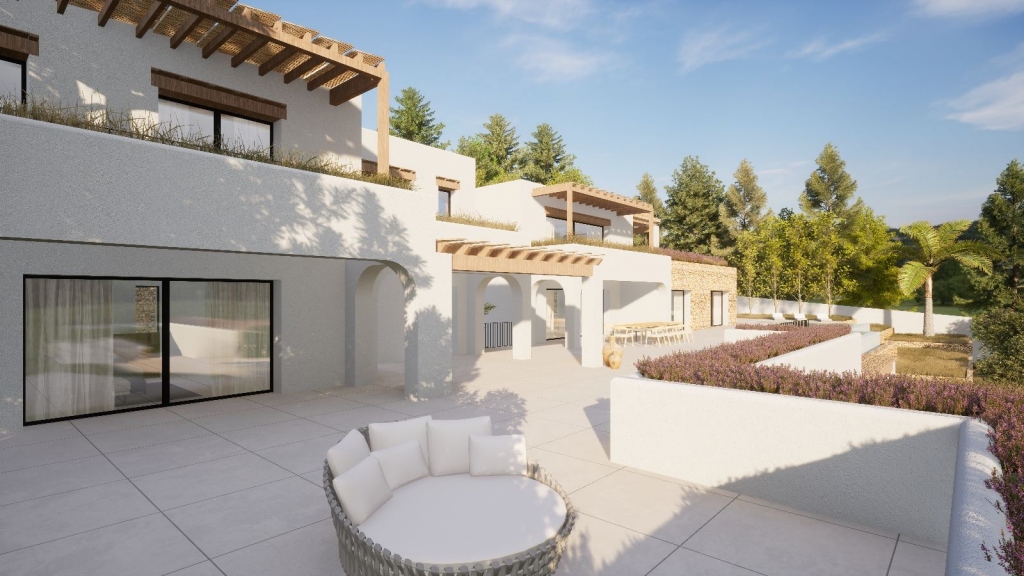 6 bed villa in Moraira