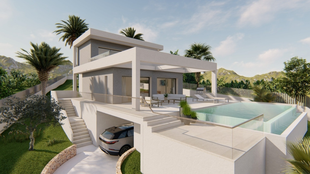3 bed plot in Jávea