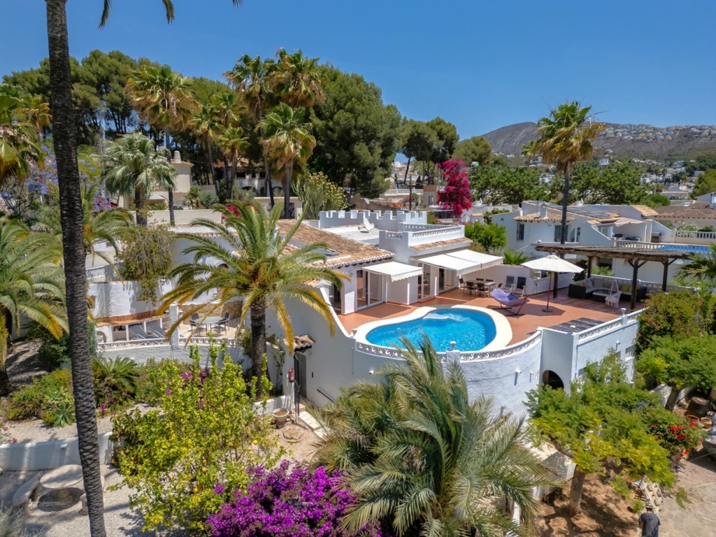 4 bed villa in Moraira