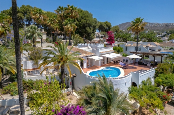 4 bed villa in Moraira