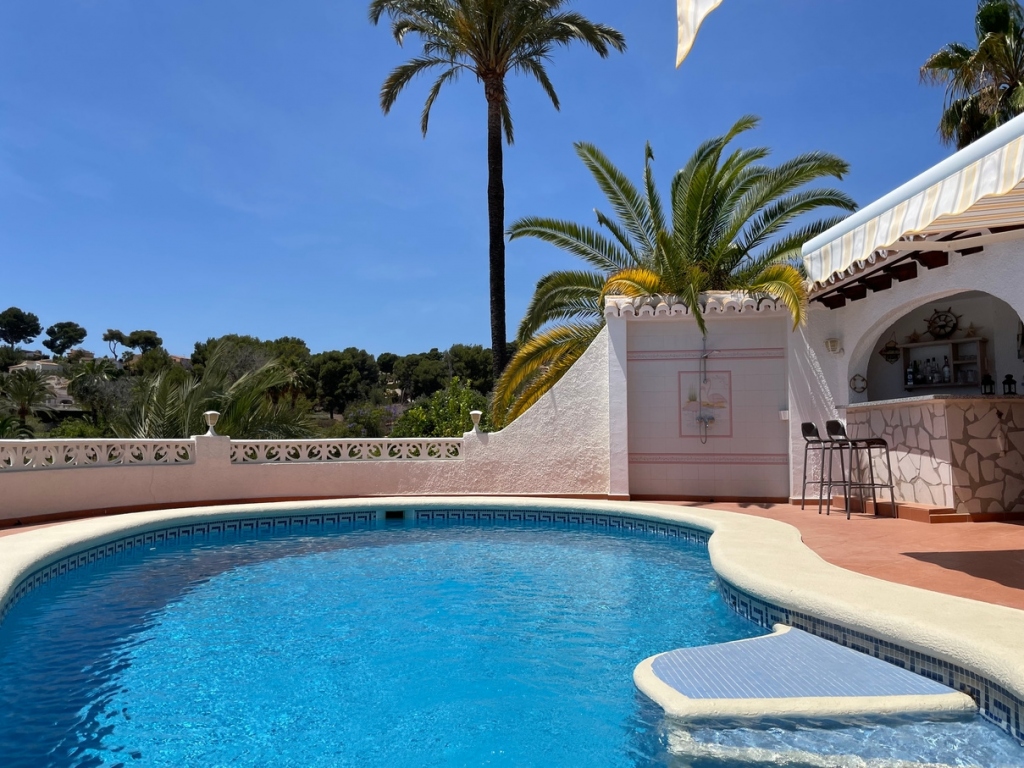 4 bed villa in Moraira