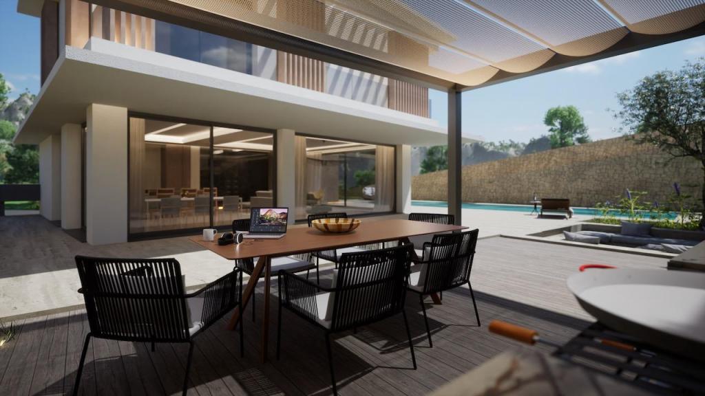 4 bed villas in Moraira