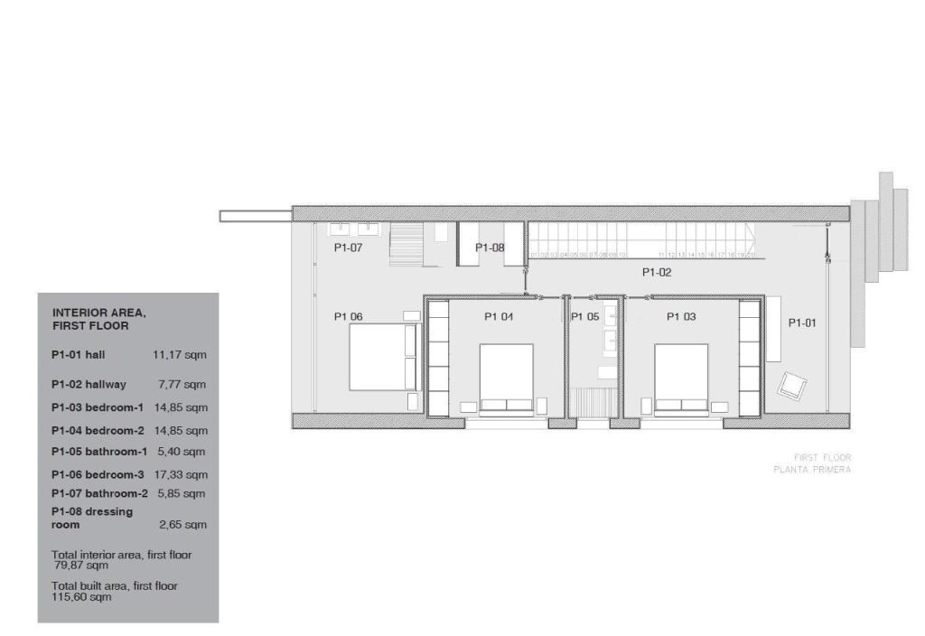 3 bed villa in Benissa