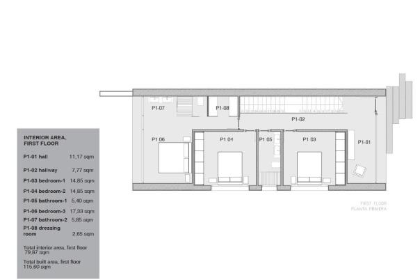 3 bed villa in Benissa