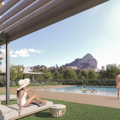 2 bed apartamento in Calpe