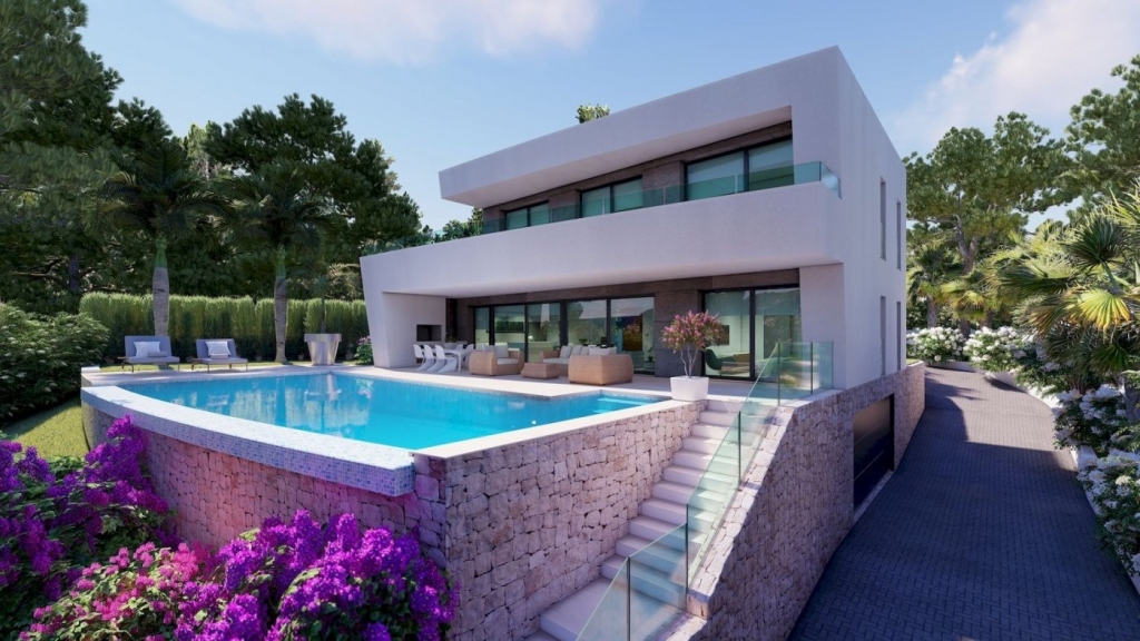 4 bed villa in Moraira