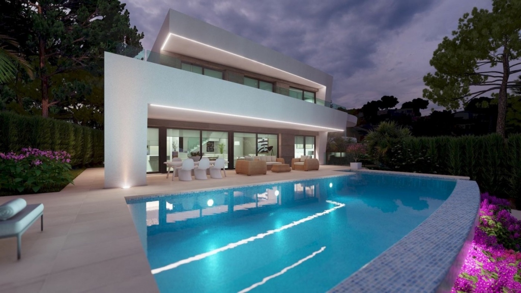 4 bed villa in Moraira