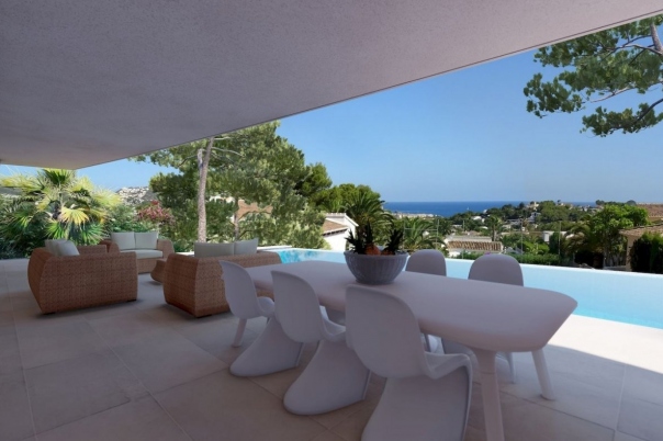 4 bed villa in Moraira