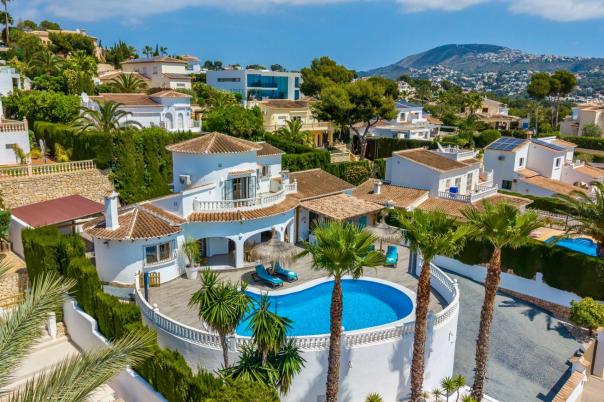 3 bed villa in Moraira