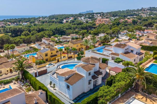 3 bed villa in Moraira