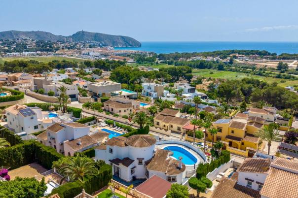 3 bed villa in Moraira
