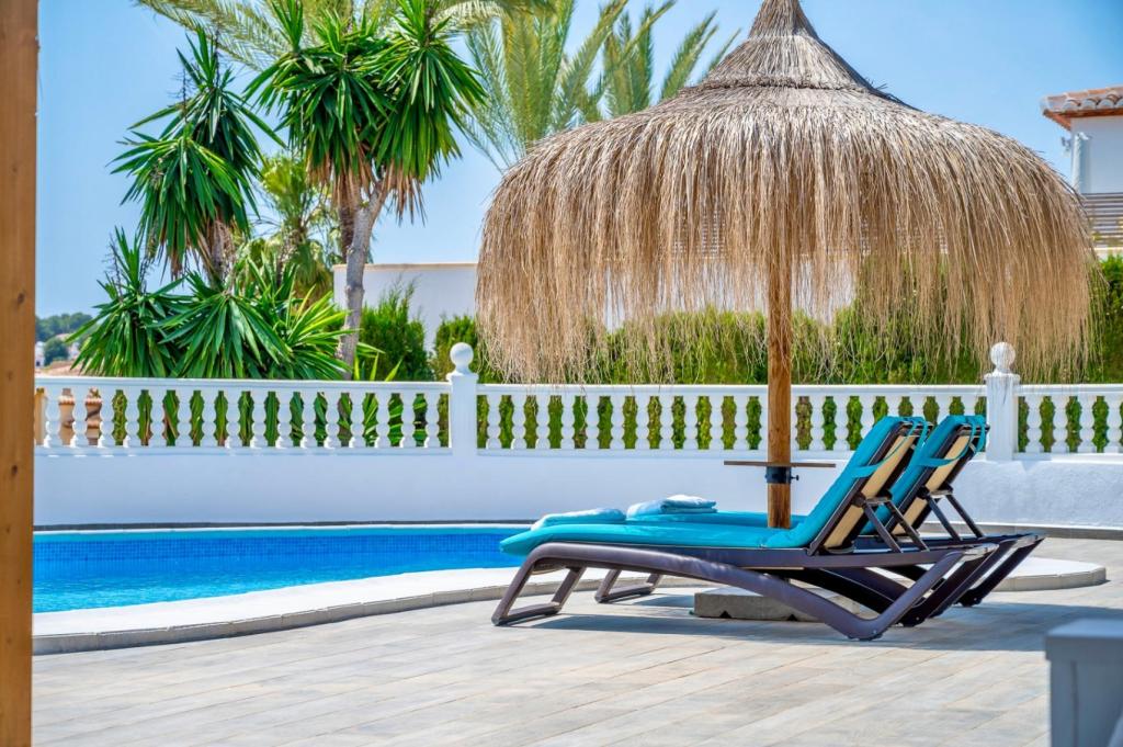 3 bed villa in Moraira