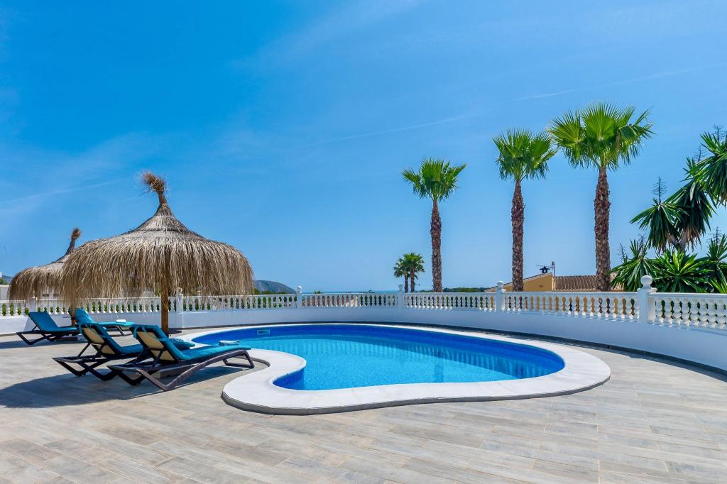 3 bed villa in Moraira