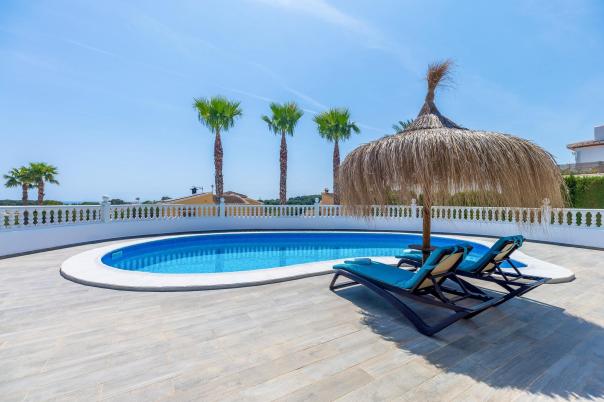 3 bed villa in Moraira