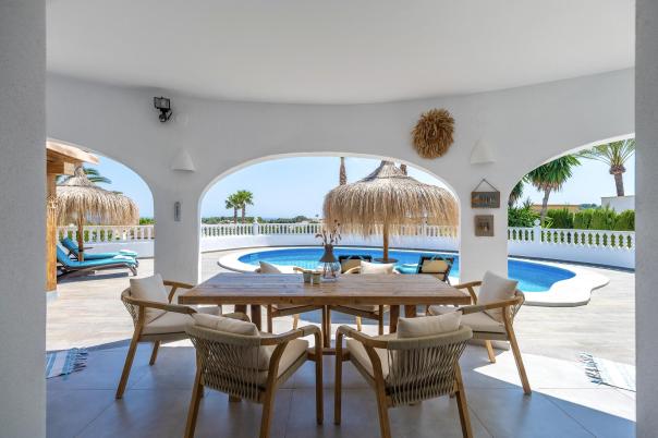 3 bed villa in Moraira
