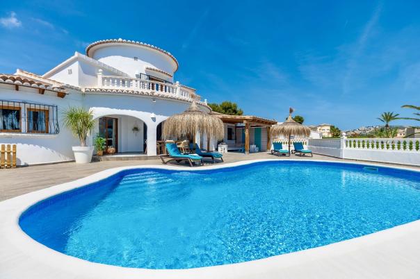 3 bed villa in Moraira