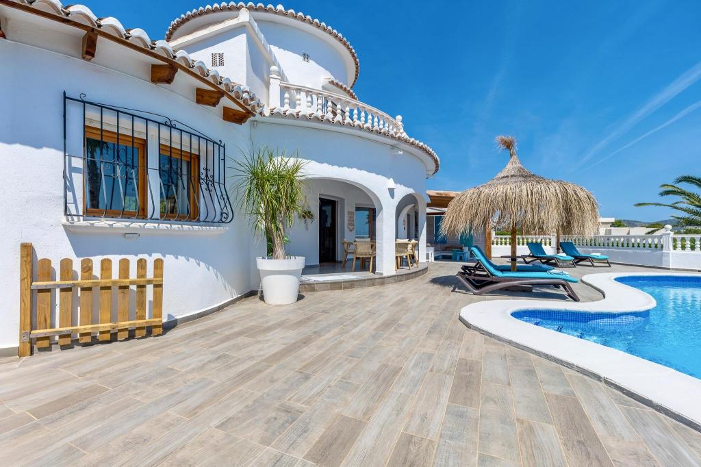 3 bed villa in Moraira