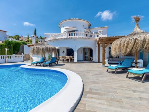 3 bed villa in Moraira