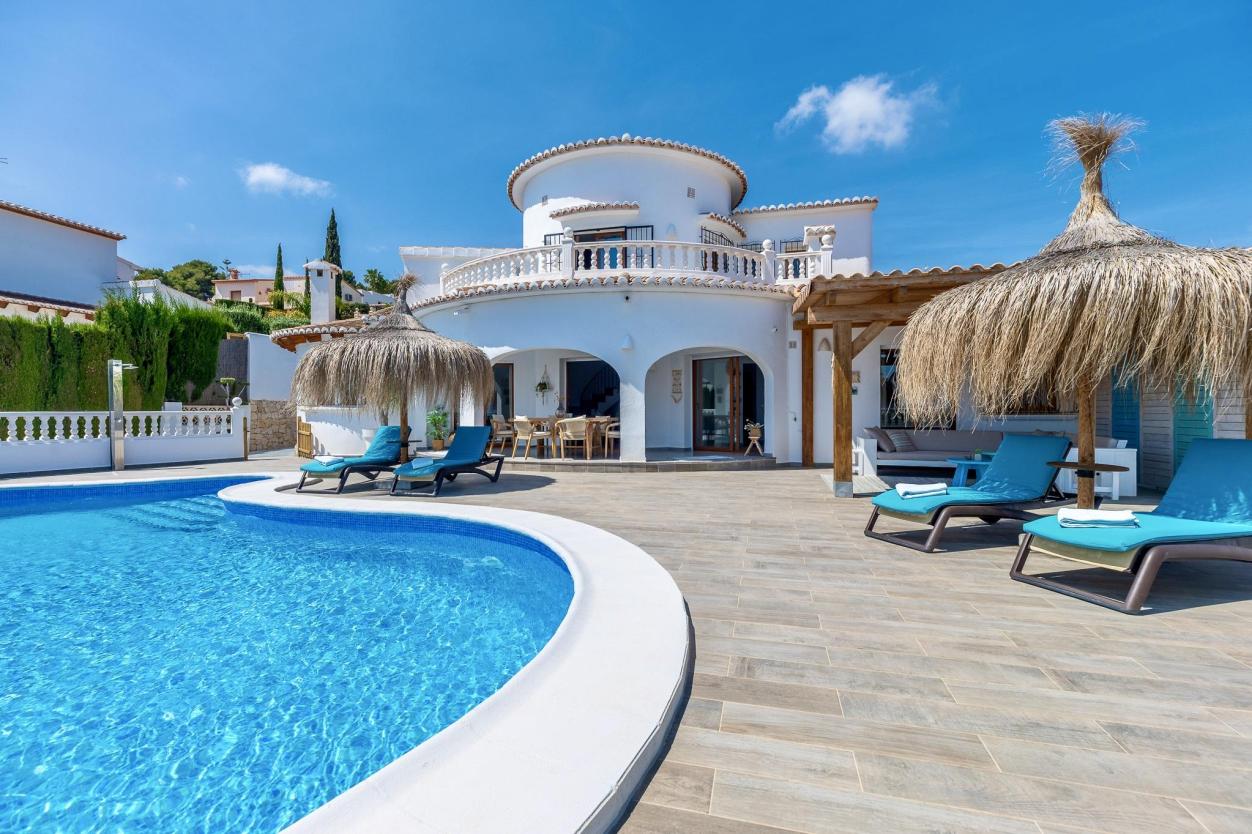 3 bed villa in Moraira