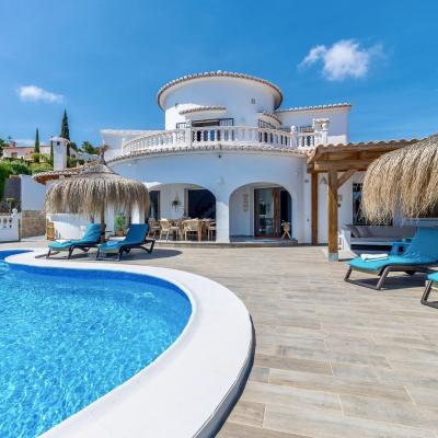 3 bed villa in Moraira