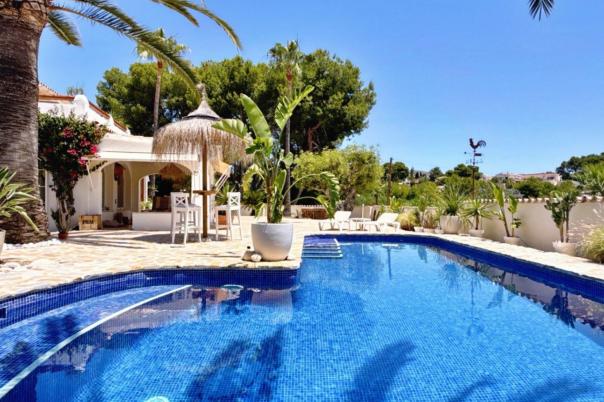 4 bed villa in Moraira