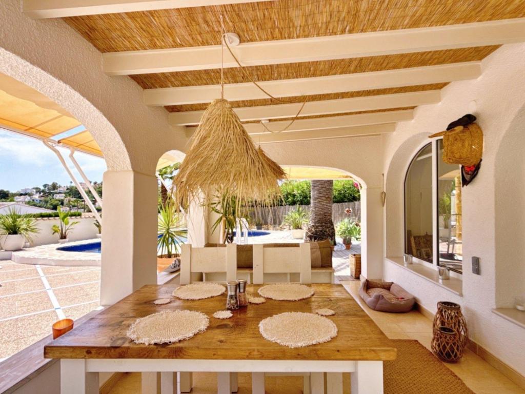 4 bed villa in Moraira