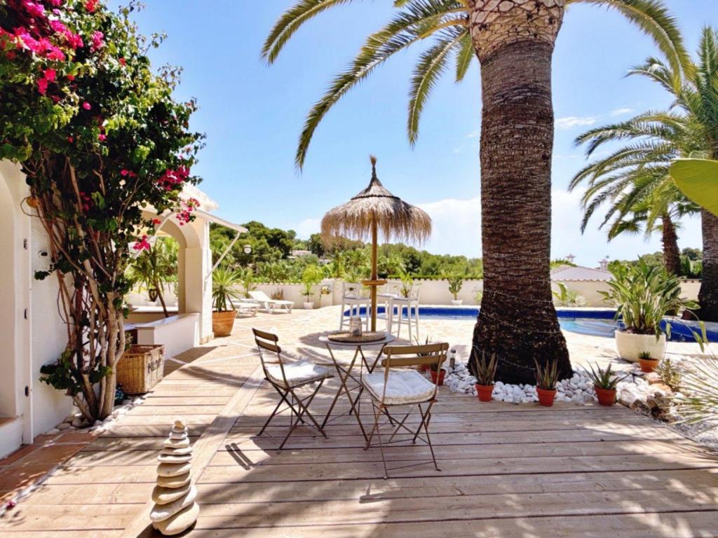 4 bed villa in Moraira