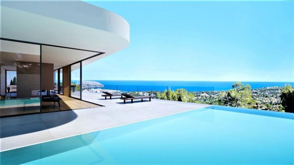 4 bed villas in Moraira