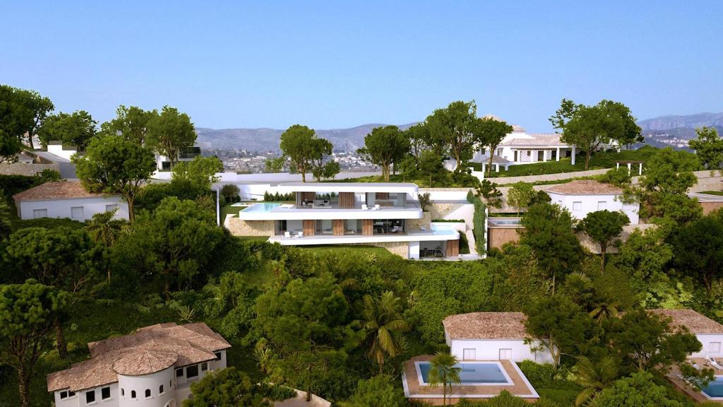 4 bed villas in Moraira