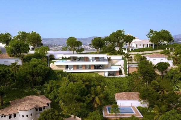 4 bed villas in Moraira