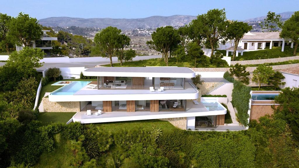 4 bed villas in Moraira