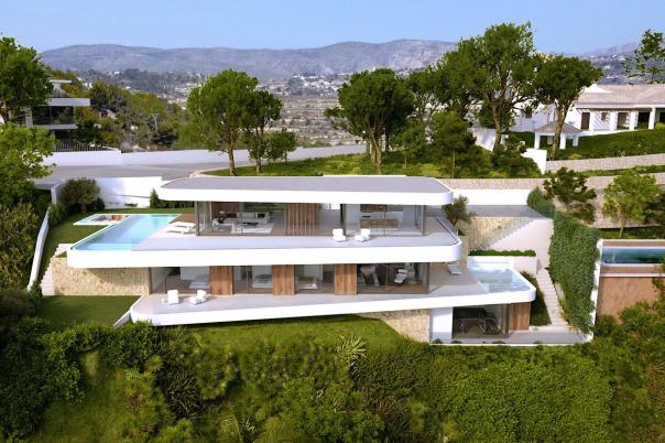 4 bed villas in Moraira