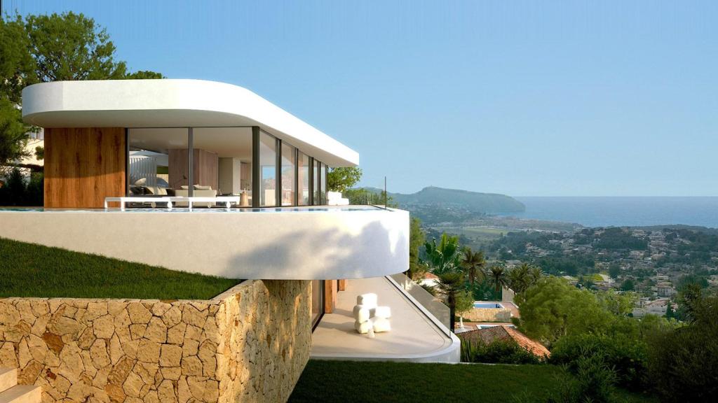 4 bed villas in Moraira