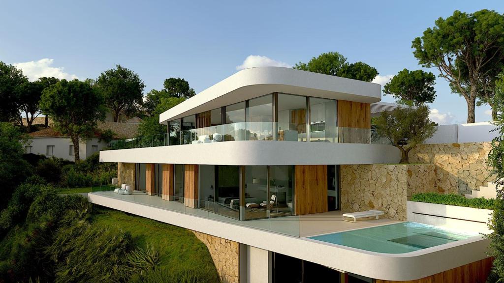 4 bed villas in Moraira
