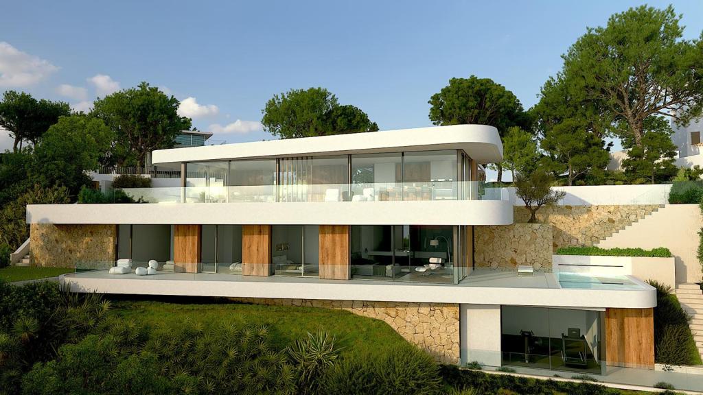 4 bed villas in Moraira