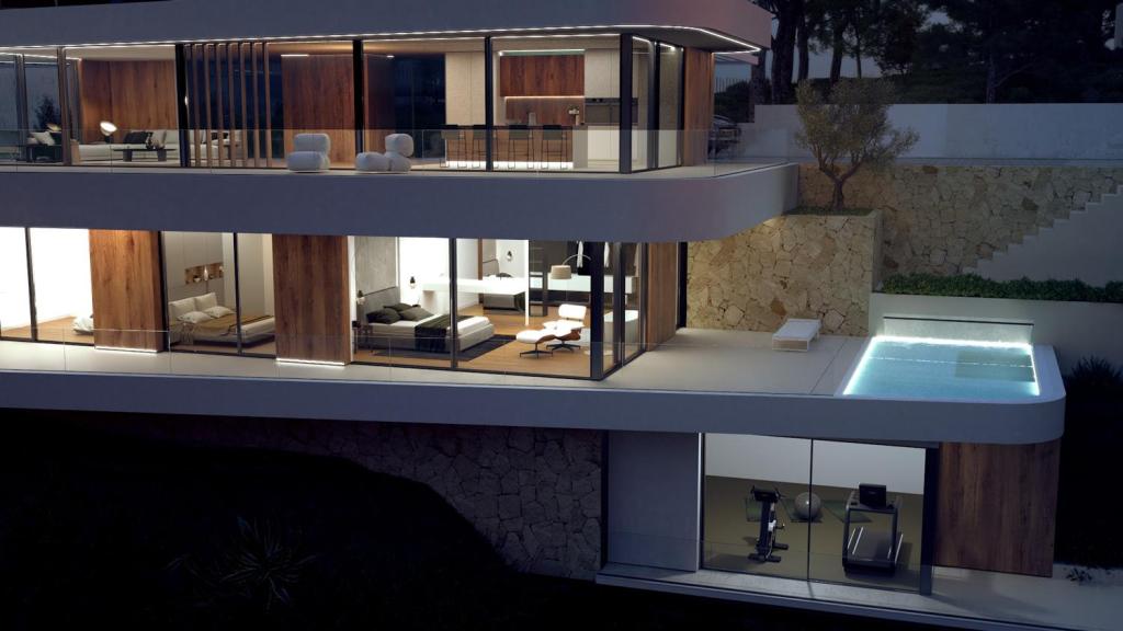 4 bed villas in Moraira