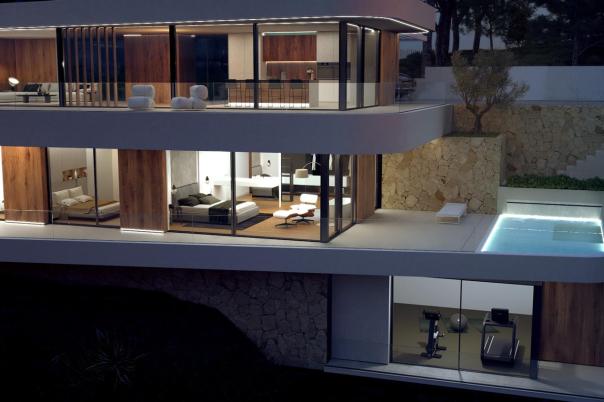 4 bed villas in Moraira