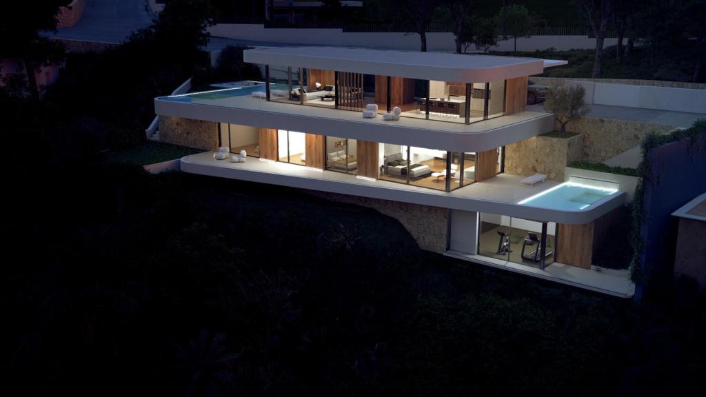 4 bed villas in Moraira
