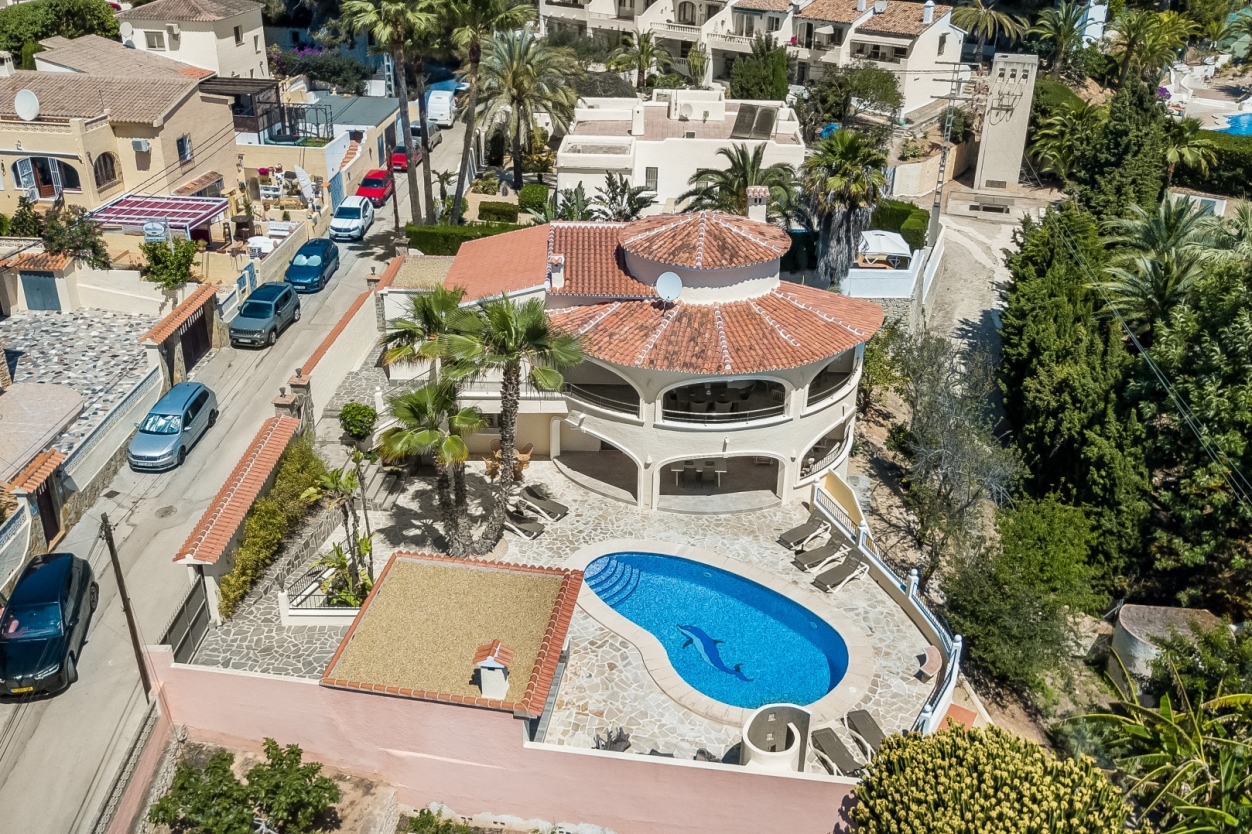 6 bed villa in Moraira
