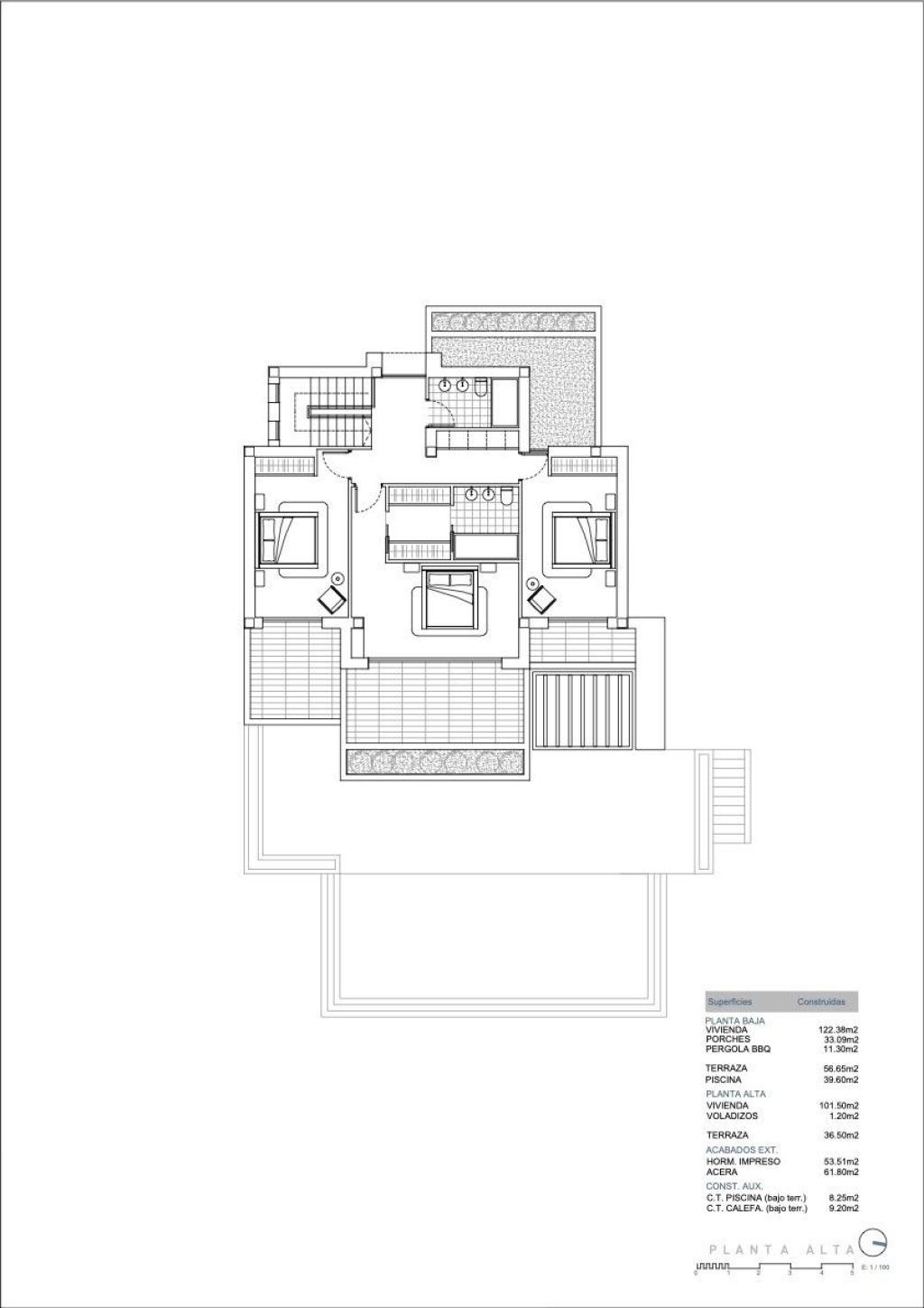 4 bed villas in Benissa