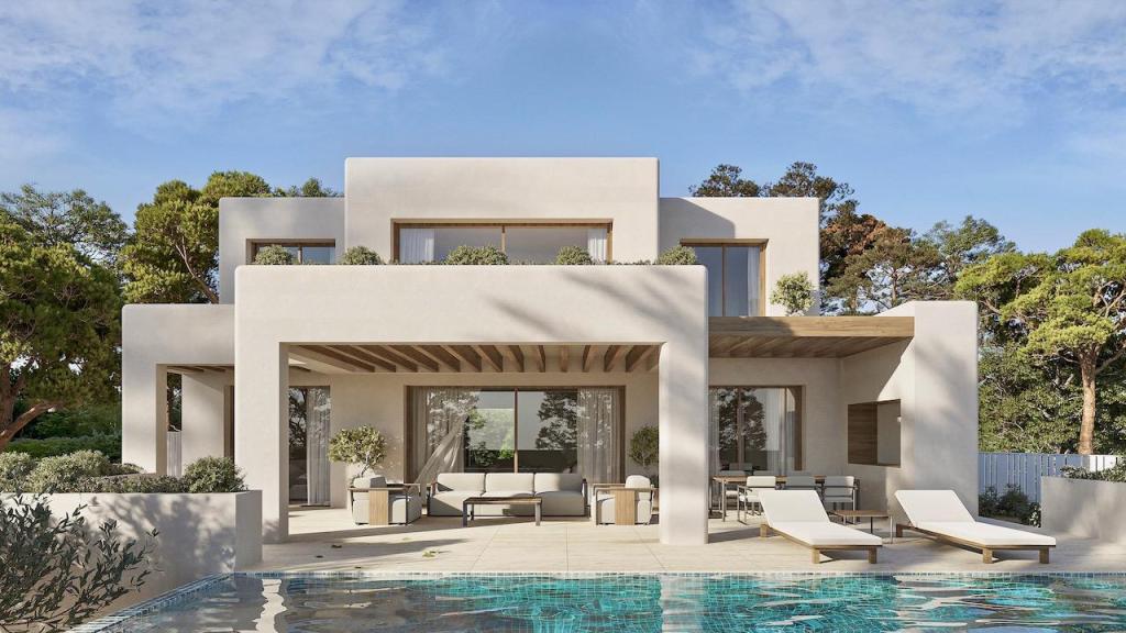 4 bed villas in Benissa