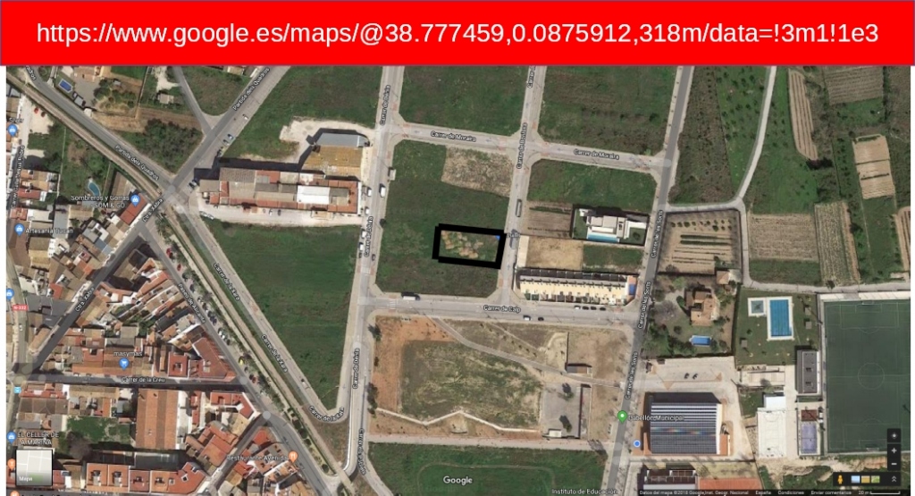 plot in Gata de Gorgos