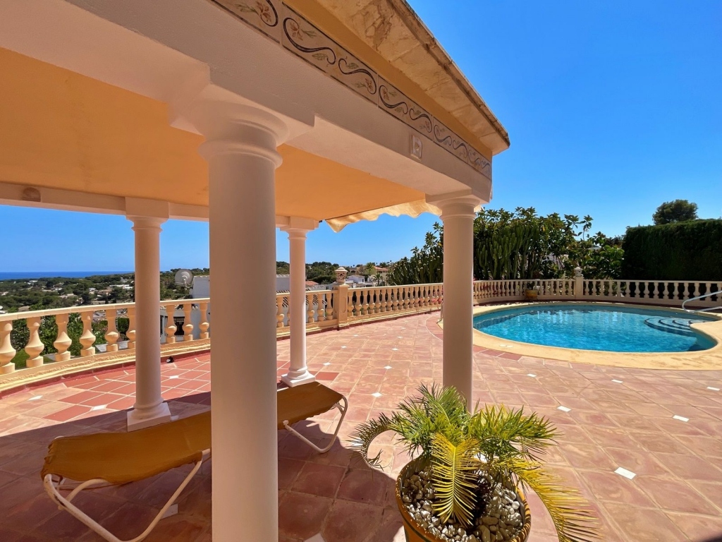 4 bed villa in Moraira
