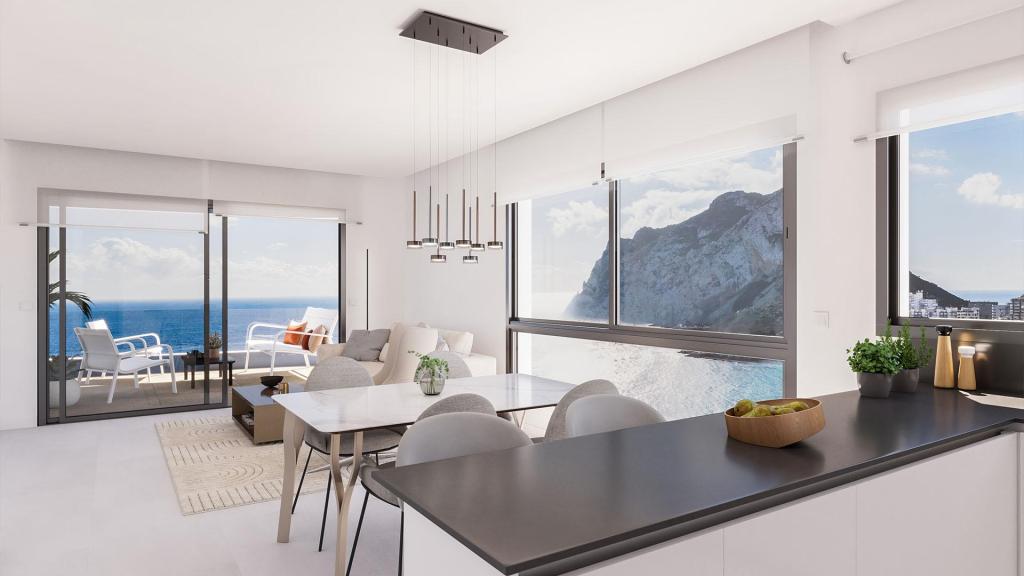 2 bed apartment in Calpe
