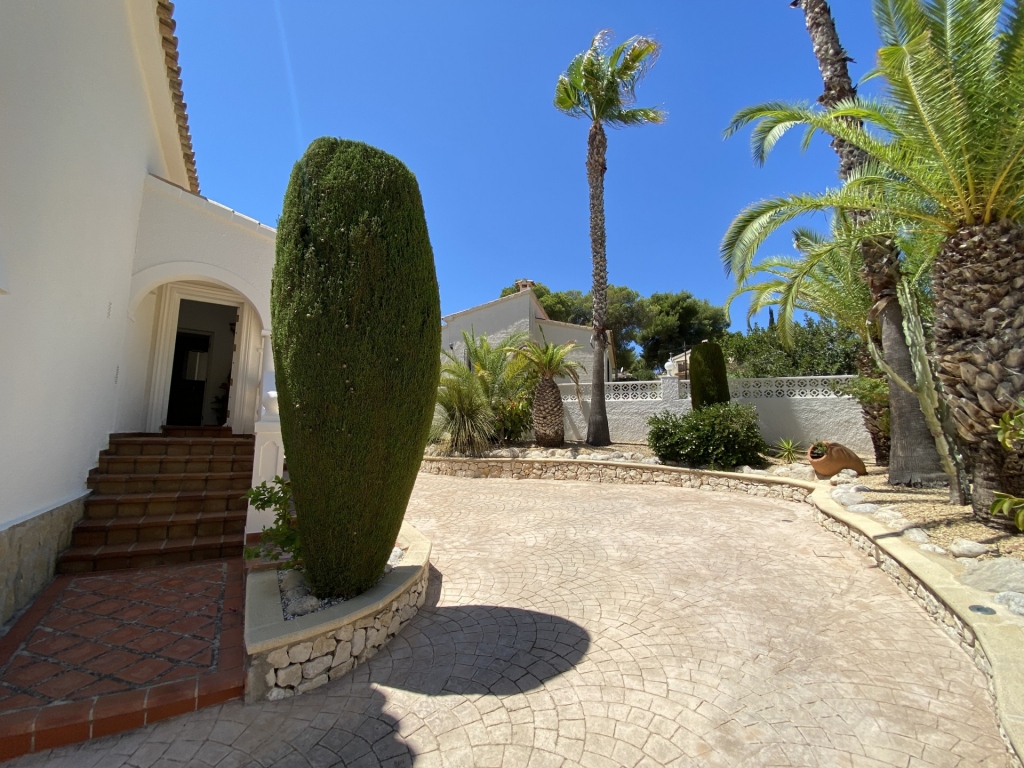 4 bed villa in Moraira