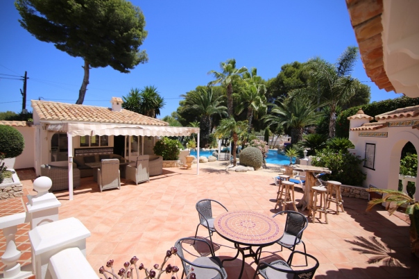 4 bed villa in Moraira